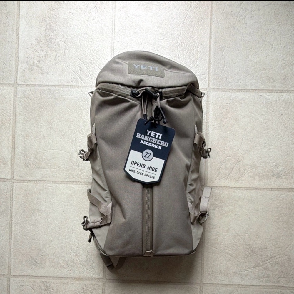 NWT Yeti Ranchero Backpack in Taupe